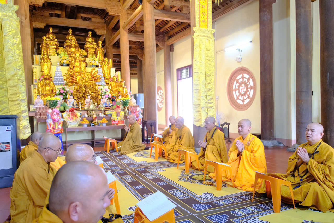 Trường hạ thiền viện Trúc Lâm Tây Nguyên – Gia Lai Bố-tát kỳ đầu tiên mùa An cư PL. 2570